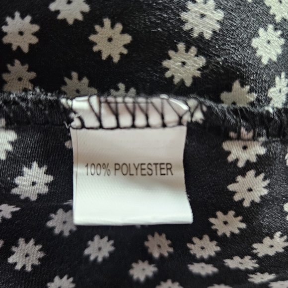 Gomelly Square Neck Short Sleeve Midi Dress Sz L - Picture 5 of 15